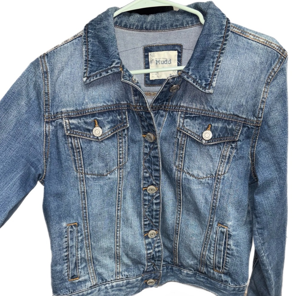 Upcycled Grateful Dead Denim Jacket with Graphic - Picture 3 of 5